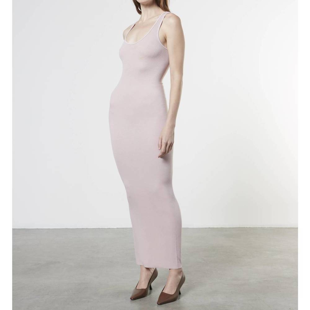 Enza Costa Pink Maxi Dress